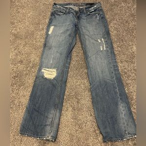 Low rise jeans